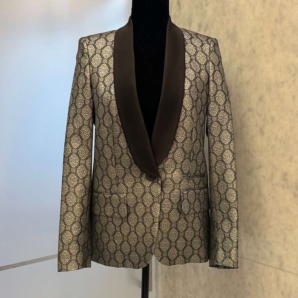 Elegant silver and Black Stella McCartney Blazer